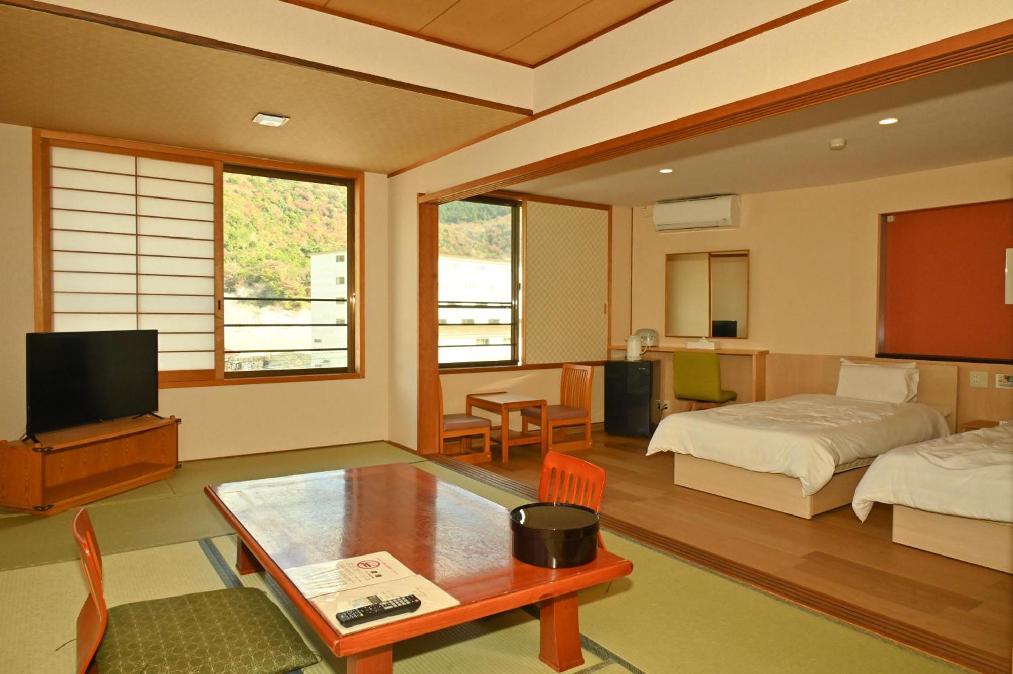 Unzen Sky Hotel Bagian luar foto